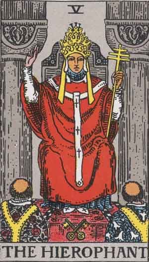 The Hierophant - Giáo Hoàng